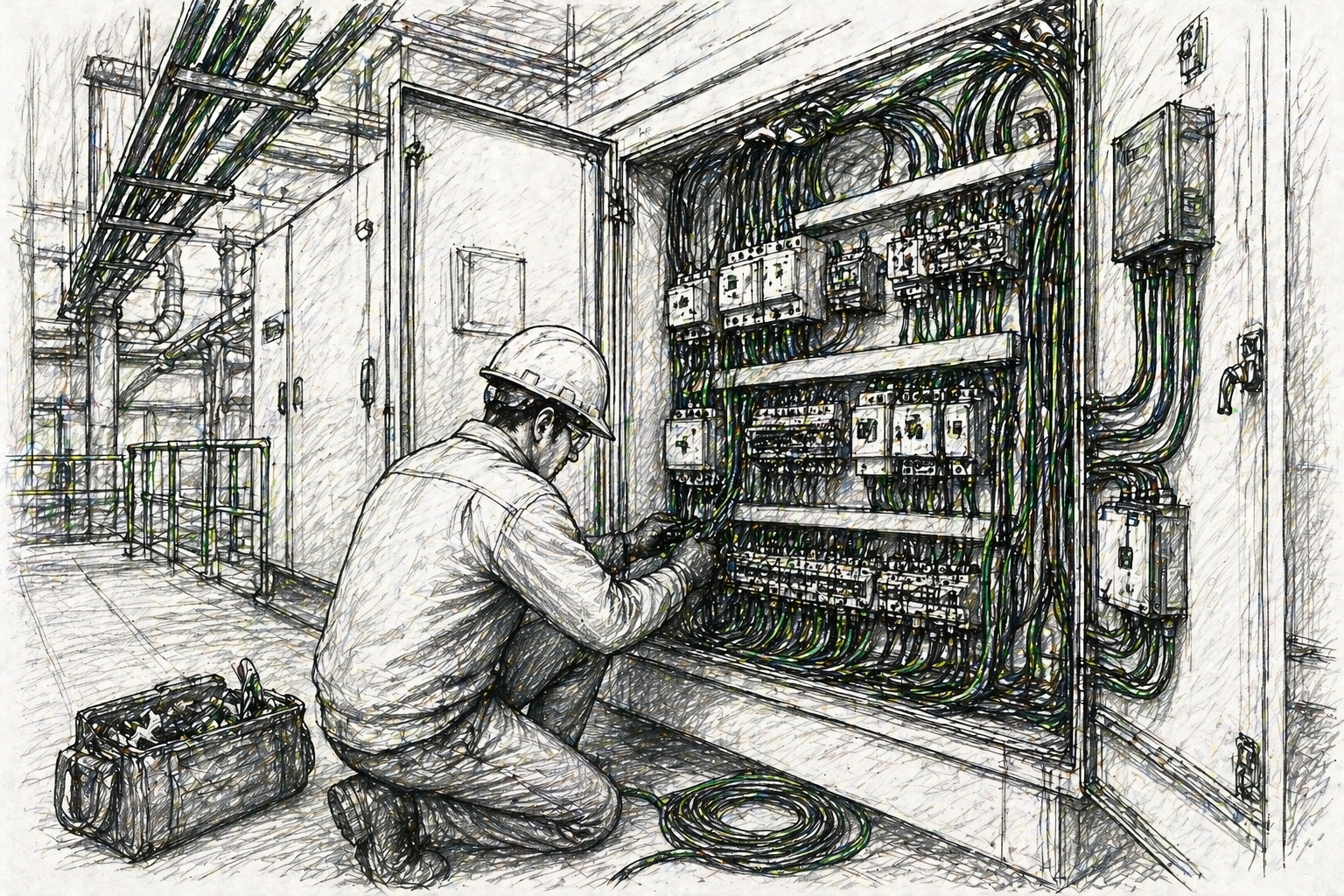 industrial electrical wiring installation India